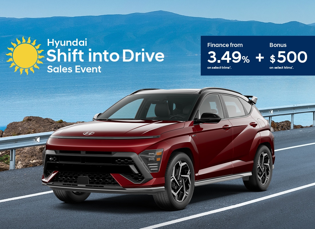 Hyundai Shift into Drive Sales Event.