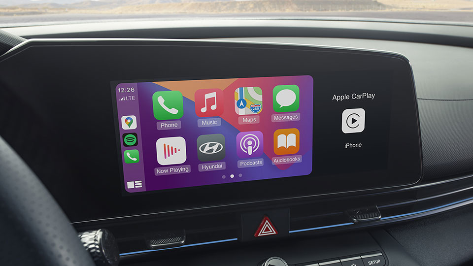Which Hyundai Models offer Apple CarPlay® and Android Auto™?